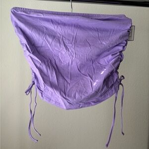 Purple crop top 💜